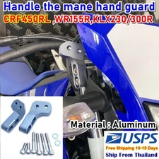 Handle the Mane Hand Guard Grips Levers CRF450RL WR155R KLX230 300R Motorcycle