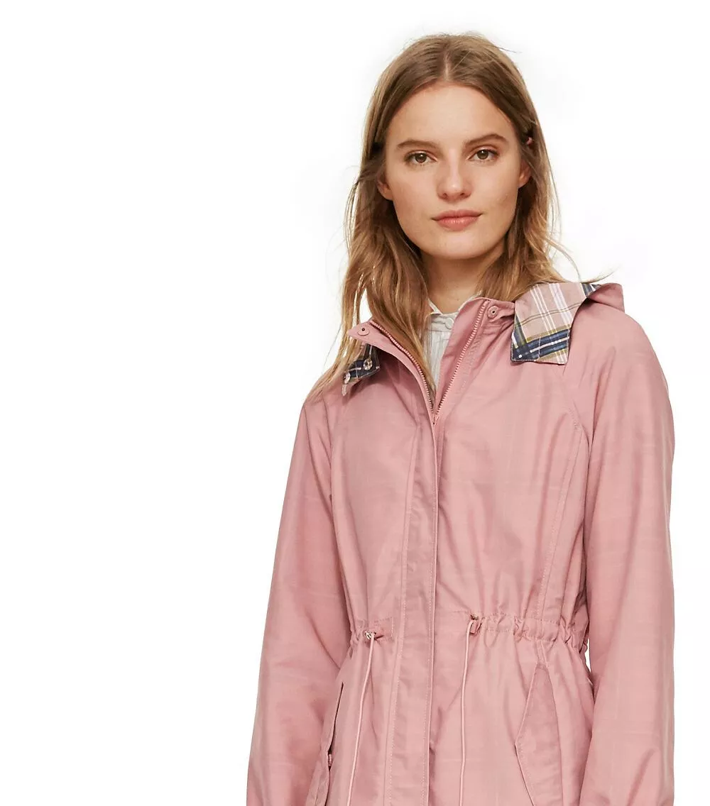 Tory Burch Sachet Pink Anorak Coat Jacket Size UK 6 US 2 eBay