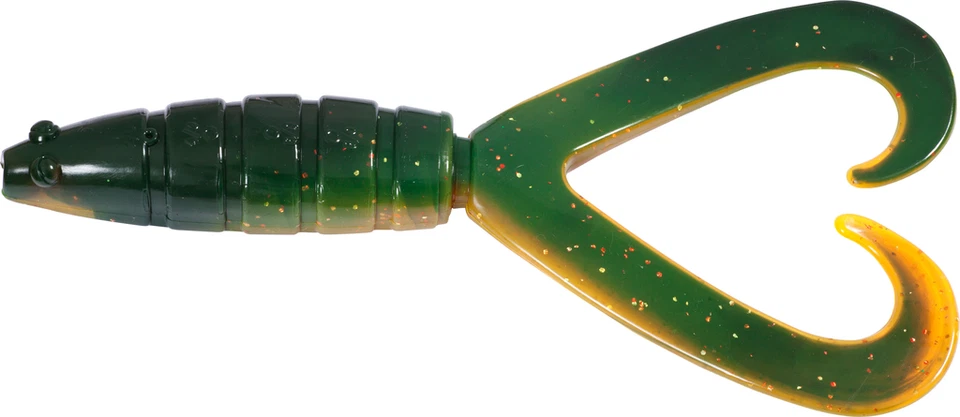 QUANTUM Mann's Twinler - Riesen-Doppelschwanz-Twister 20cm Gummifisch 58g Hecht - Bild 3 von 4