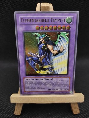 Yu-Gi-Oh Elementar-HELD Tempest Ultimate Rare EEN-DE034 Deutsch