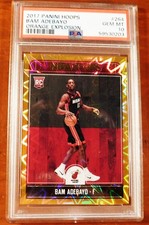 2017-18 NBA Hoops BAM ADEBAYO Orange Explosion 26/75 Rookie Card #264 PSA-10. rookie card picture