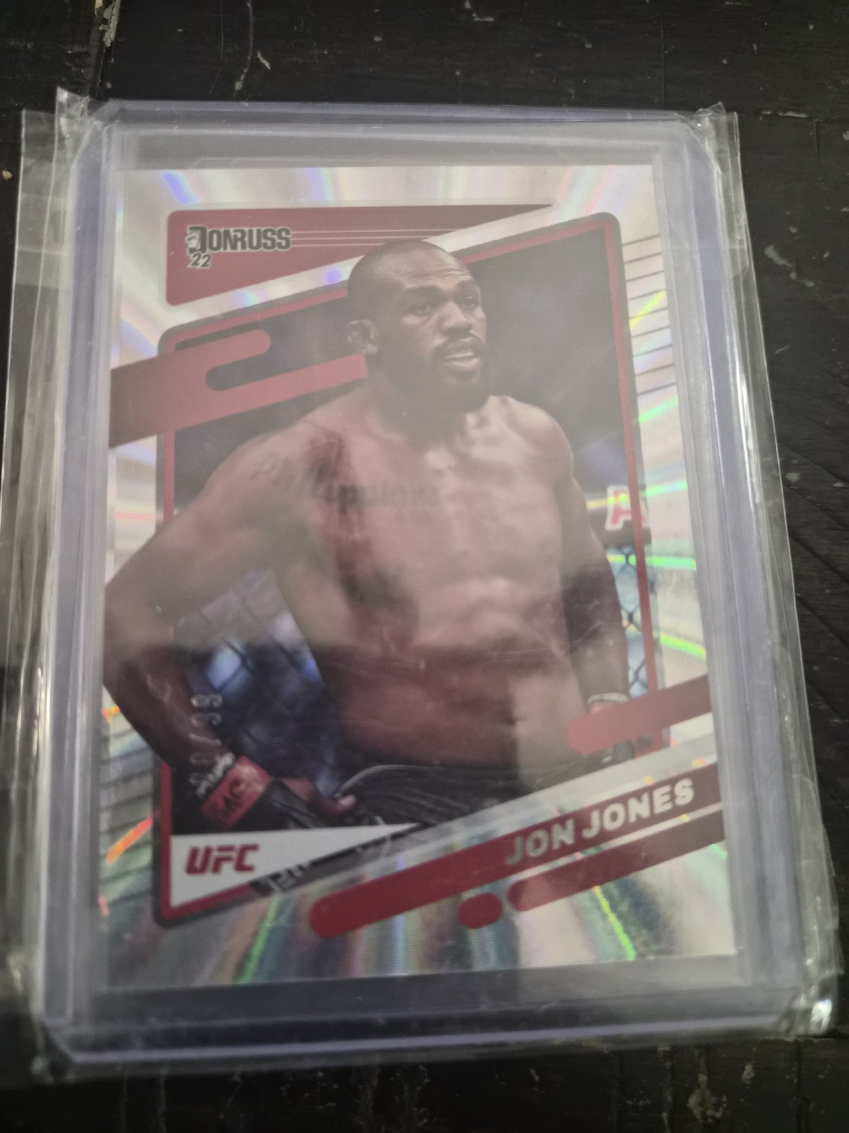2022 JON JONES PANINI DONRUSS UFC HOLO LASER /99