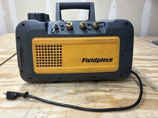 Fieldpiece VP85 Two Stage 8 CFM Vacuum Pump/ 4 Port:  1/4" 3/8" (x2) 1/2" Works