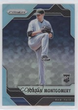 2017 Panini Chronicles Prizm Light Blue Prizm 99/299 Jordan Montgomery #13 13jj