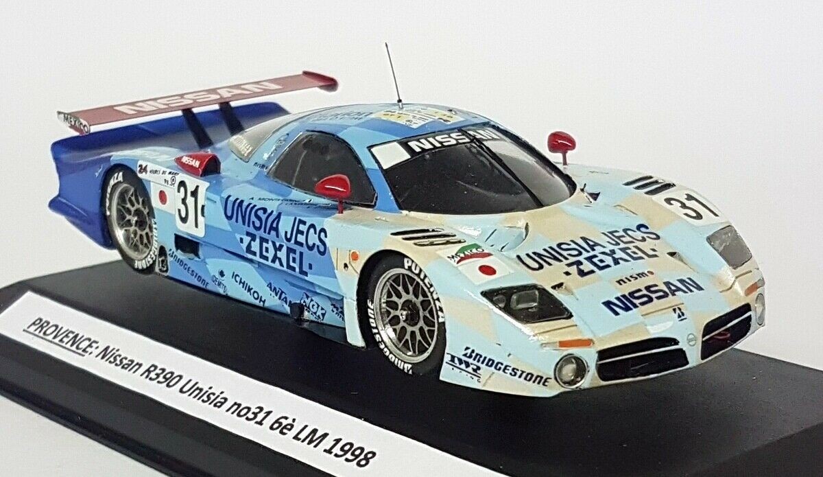 Provence 1/43 Built Kit - Nissan R390 Unisia #31 6e Le Mans 1998 Race Car