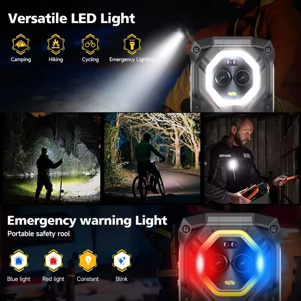 Ulefone Armor Mini 20 4G Rugged Phone 4.7'' 64MP Night Camera 256GB 6200mAh NFC - Image 3 of 4