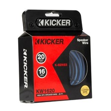 Kicker 46KW1620 Car Audio 20 Feet of 16 Gauge OFC Copper Speaker or Sub Wire