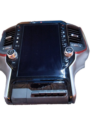 2025 RAM REBEL UAX 12 Inch OEM Uconnect Radio  Media Touch Screen AC Control