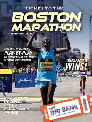 Ticket to the Boston Marathon by Martin Gitlin Hardcover Book
