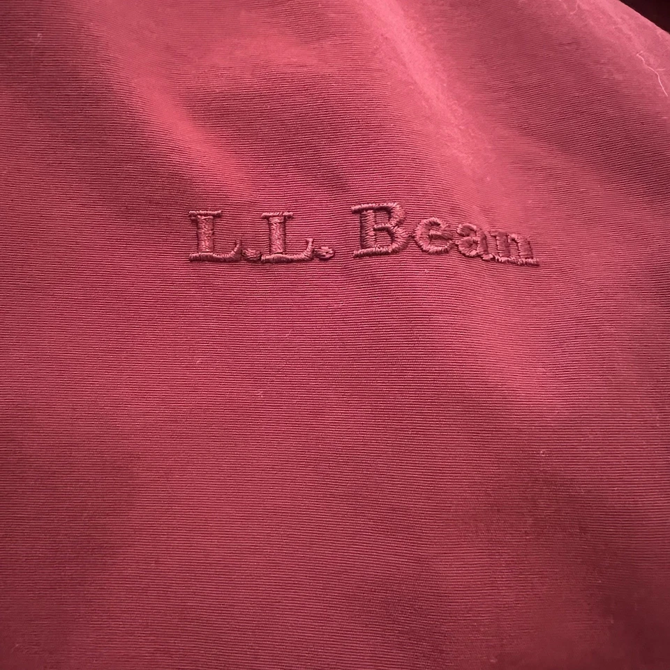 L.L Bean Men’s Bomber Jacket XL Fleece Lined Warm Up - Image 4 of 4