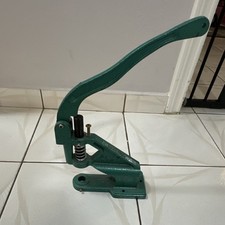 QJ Grommet Press Hand Tool Green Leathercraft...