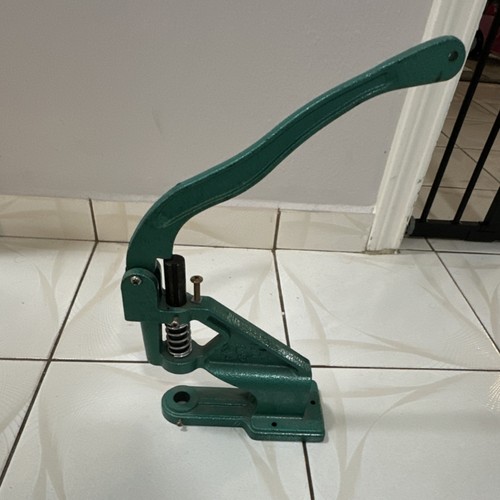 QJ Grommet Press Hand Tool Green Leathercraft Grommet Setter