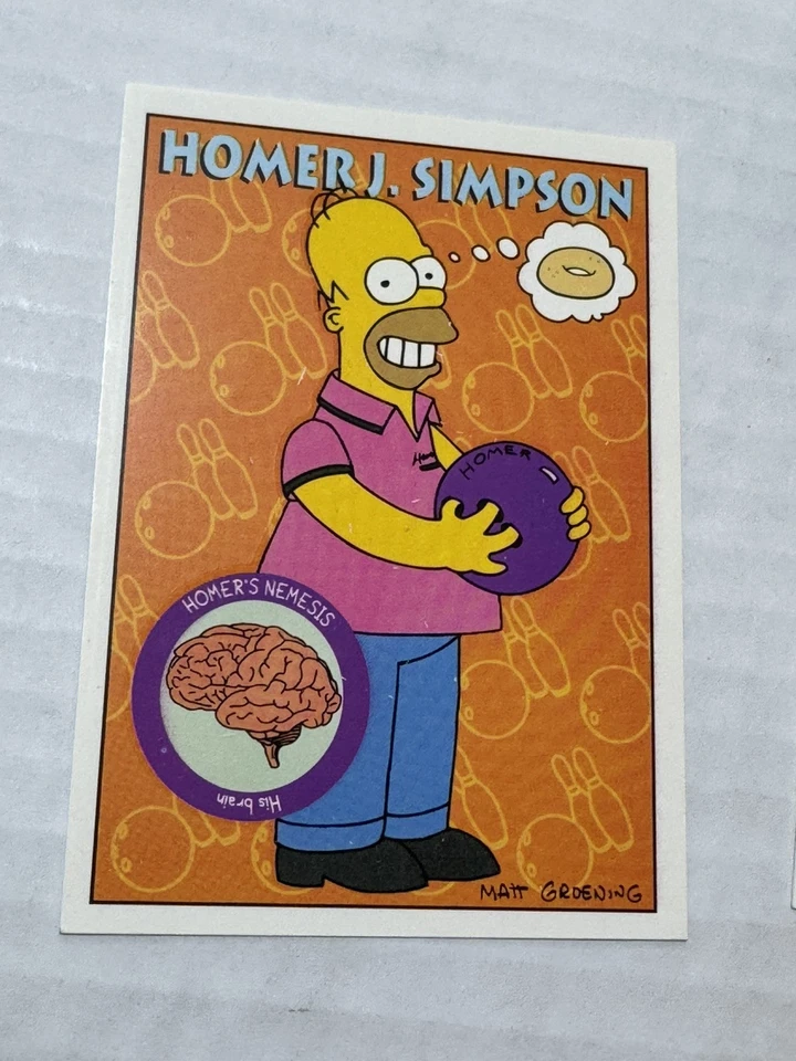 Skybox Los Simpson 1993 serie 1 juego completo de cartas coleccionables S1-40 R1-10 casi nuevo Foto 4 de 4