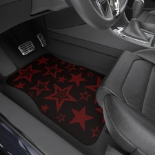 Red Star Car Floor Mats Red Car Decor Jdm Car Gift New Driver Gift Idea Star