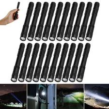 1-15Pack LED Tactical Flashlight Small Torch Light Mini Super Bright Penlight