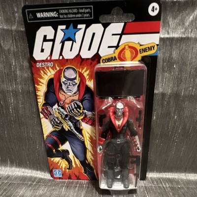 Hasbro G.I. Joe Destro Cobra Enemy Action Figure Boxed with Weapons