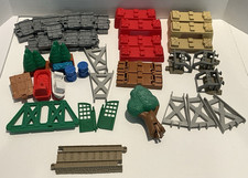 Thomas Friends Tracks Risers Trees Bumpers Stoppers Different Stuff 62 Pcs VTG