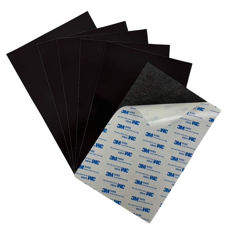 10 CheckOutStore Flexible Self Adhesive Magnetic Sheets 20 Mil (6 x 9)