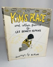 Kim's Place And Other Poems-Lee Bennett Hopkins-SIGNED!-TRUE First Edition-RARE!