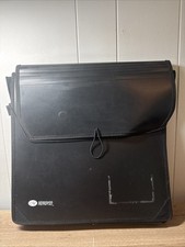Creative Memories DecoFile Organizer 12" Paper Storage Tote Black Y1
