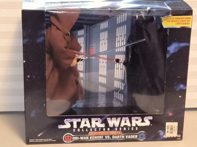 Star Wars Action Collectors Series Obi Wan Kenobi vs Darth Vader Kenner NIB 1997