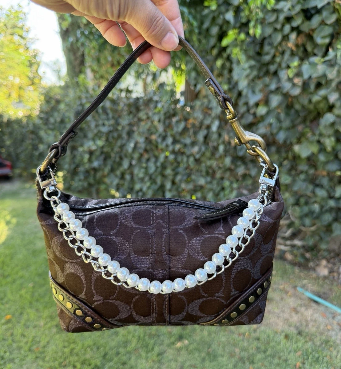 Coach Beaded Brown Bags & Handbags for Women for sale | eBay
