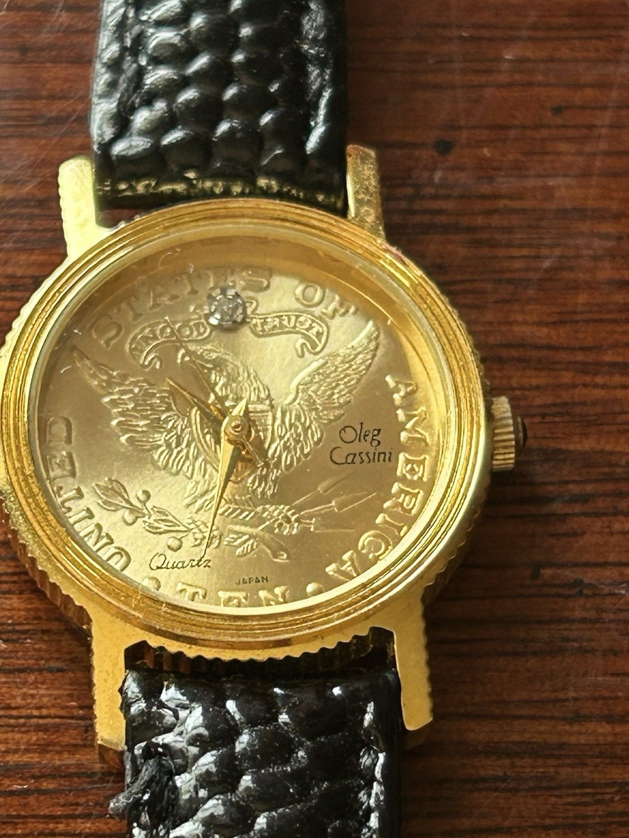 Oleg Cassini Vintage Watch NWT Quartz Mineral Crystal Needs New Battery Oleg Cassini Quartz Women main image 4