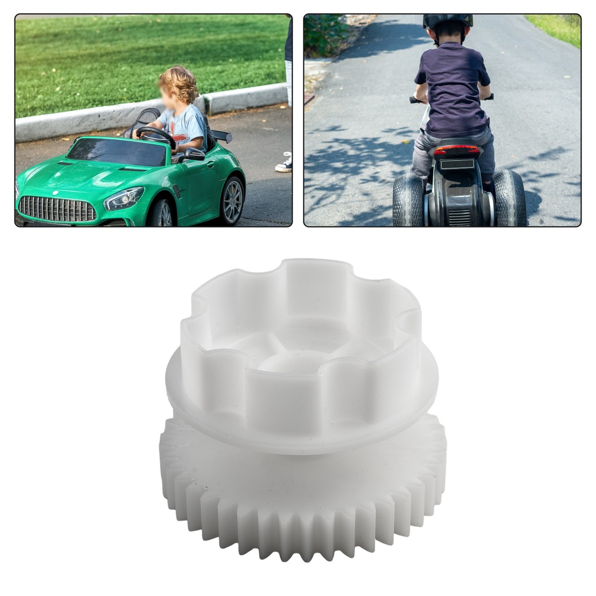 Replacement Plastic Gears For 550 & 390 Gearbox Kids Electric Ride-On Cars & Motorcycles