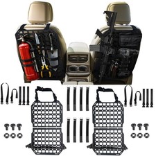 Molle Panel Alloy Metal Rigid Truck organizer Universal For truck Ford Jeep R...