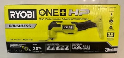 New Ryobi ONE+ HP 18V Brushless Cordless Oscillating Multi-Tool