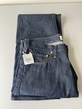 Tellason Stock Jeans Mens W34  NEW Dark Made In USA Denim