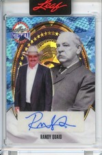 2026 Leaf Metal President's Day Randy Quaid Blue Ice 1/1