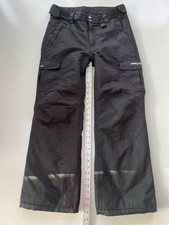 Arctix Youth Boys Black Insulated Waterproof Ski Snow Pants 5k Large