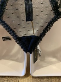 Maison Close Inspiration Divine Panty Black 6-8 BNWT Boxed Freepost