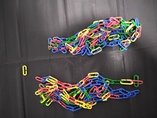 Math Links For Elementary Students 200 pcs Multicolor Size 1.5"