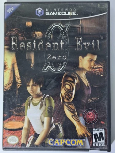Resident Evil Zero GameCube Authentic - Black Label CIB - Tested Works