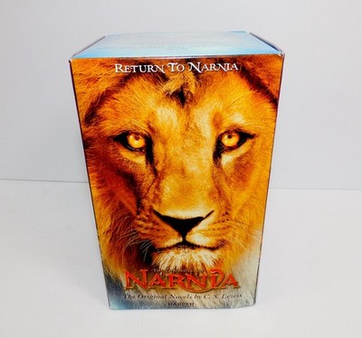 Chronicles of Narnia 7 Book Box Set Harper Festival  2010 C S Lewis EUC
