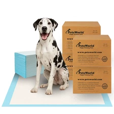 PETSWORLD Great Dane Dog Training Pads 36x36, Case 600