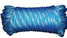 NEW 7/16" x 125' Sail/Halyard Line, Double Braid Polyester, Jibsheets, Boat Rope