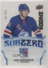 2018-19 Upper Deck Ice Sub Zero Rookie 167/999 Lias Andersson #SZ-31 0t2