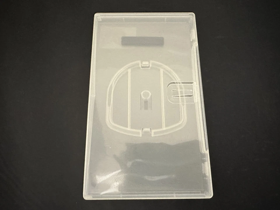 Lote de 10 estojos de substituição UMD com adesivo branco para jogo PSP cinza - Imagem 3 de 4