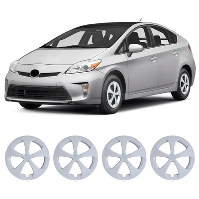 #ad 15 Inch Hubcaps for Toyota Prius 2010 2015 Only Fit Aluminium Alloy Wheel $73.99