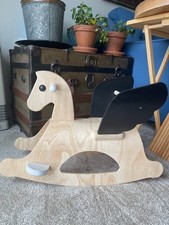 Kids Rocking Pegasus Ride-On Toy  Plush Rocking Horse Style  Ages 2  5