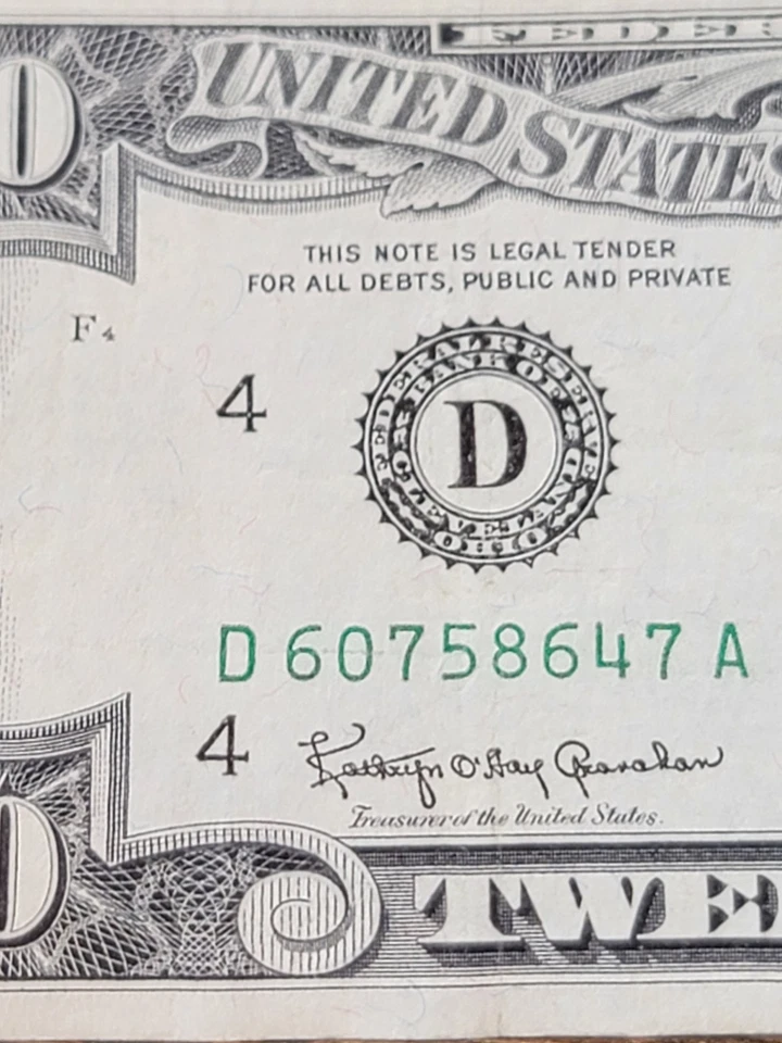 1963 A RARE Twenty Dollar $20 Bill - Bank of Cleveland - Vintage - Image 4 of 4