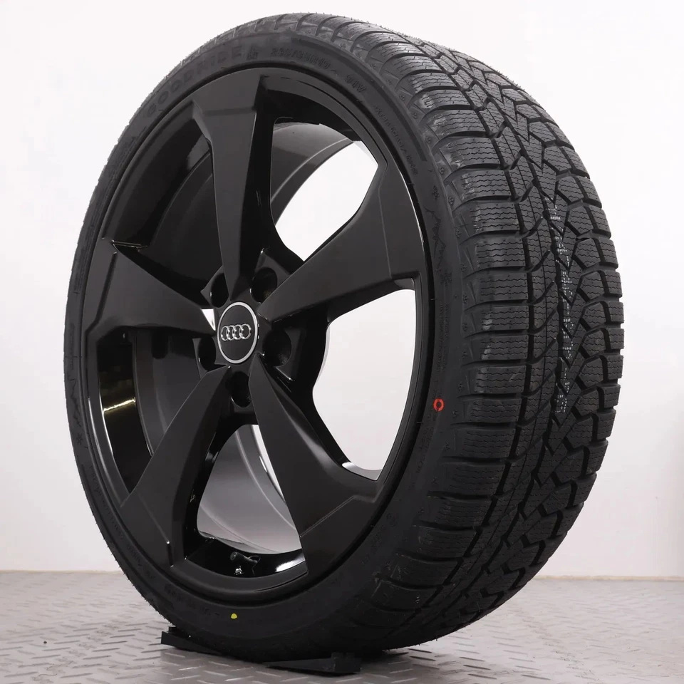 Winterräder 19Zoll Audi A3 S3 RS3 8V Original Felgen Rotor schwarz 235/35R19 NEU - Bild 3 von 4