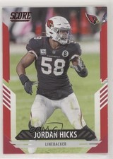 2021 Score Red Jordan Hicks #250 7m3