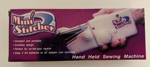 Sewing Genie Mini Sewing Machine Complete With New Hand Held Mini-Stitcher - Picture 5 of 16
