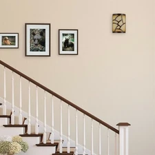 Kira Home Cromwell 9.5" Traditional Wood Style Metal Chime Cover Chime Not Inclu