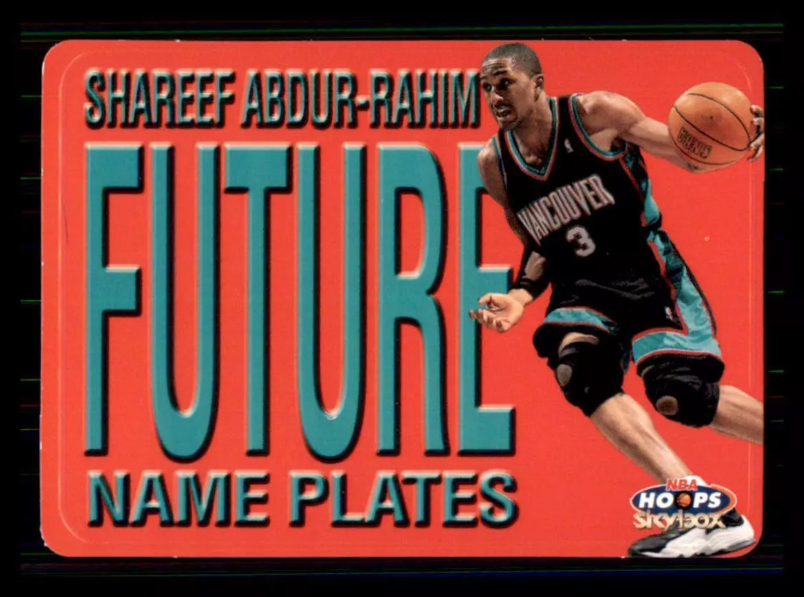 Shareef Abdurrahim trading card