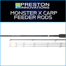 PRESTON INNOVATIONS MONSTER X CARP FEEDER RODS |  ALL MODELS /COARSE FISHING